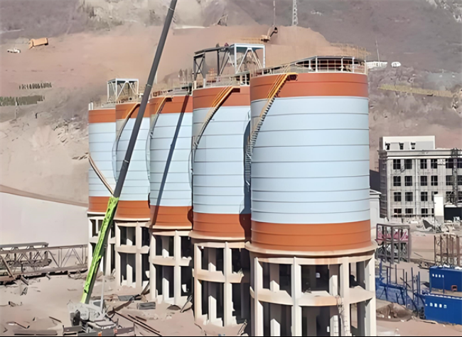 濠江高架钢板仓